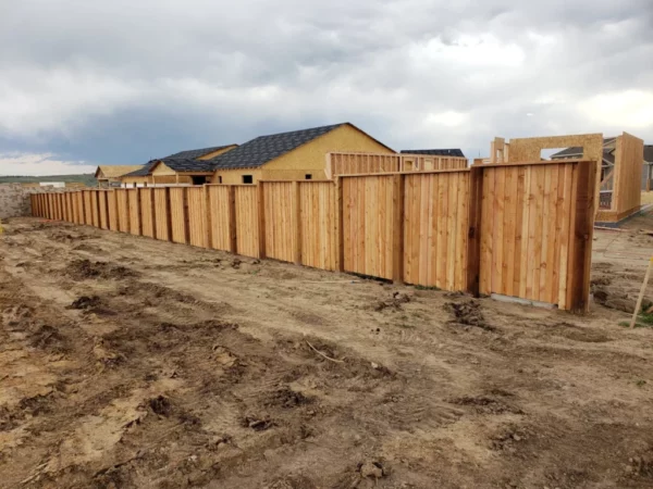 7ft privacy newbuild fencing