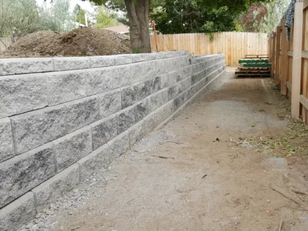 ABBlock retaining wall2 install